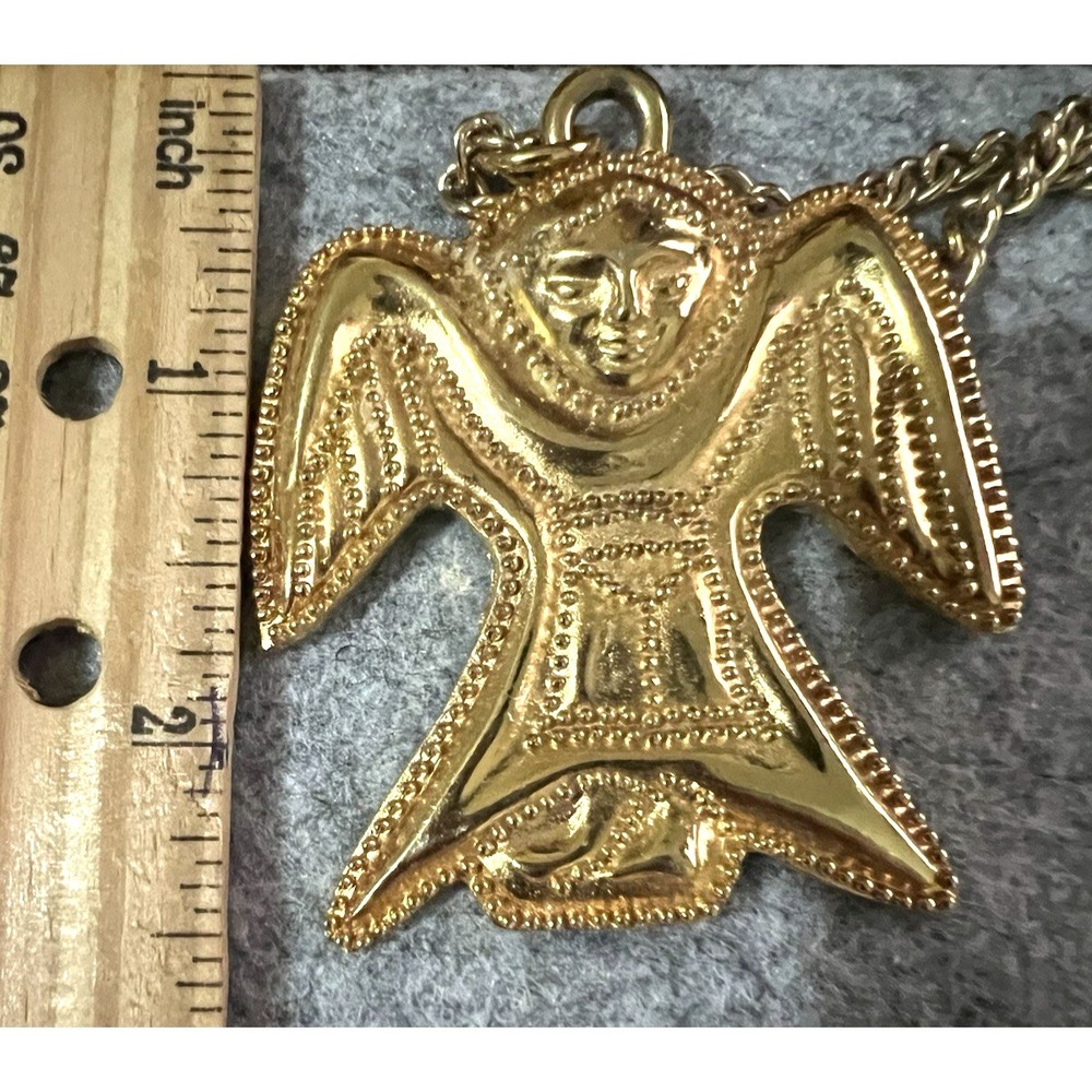 MMA Wearable Art 1992 Angel stylized necklace - Picture 12 of 12